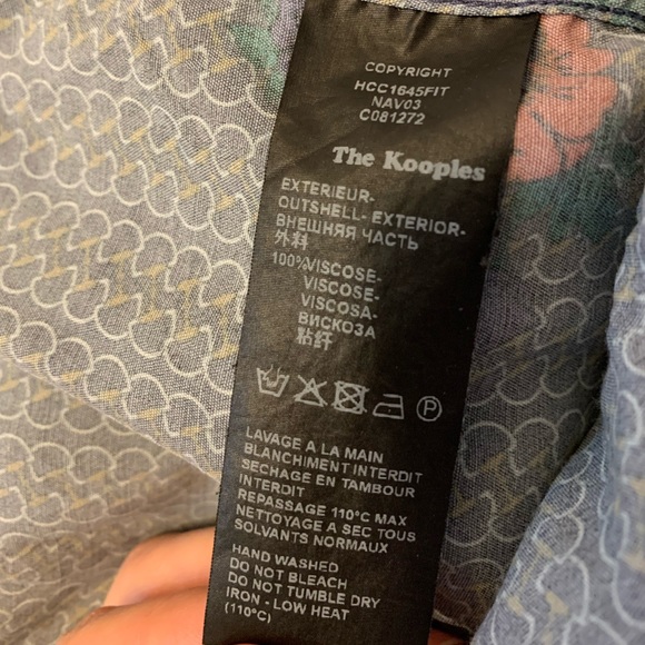 The Kooples mens medium button up shirt - Picture 5 of 7